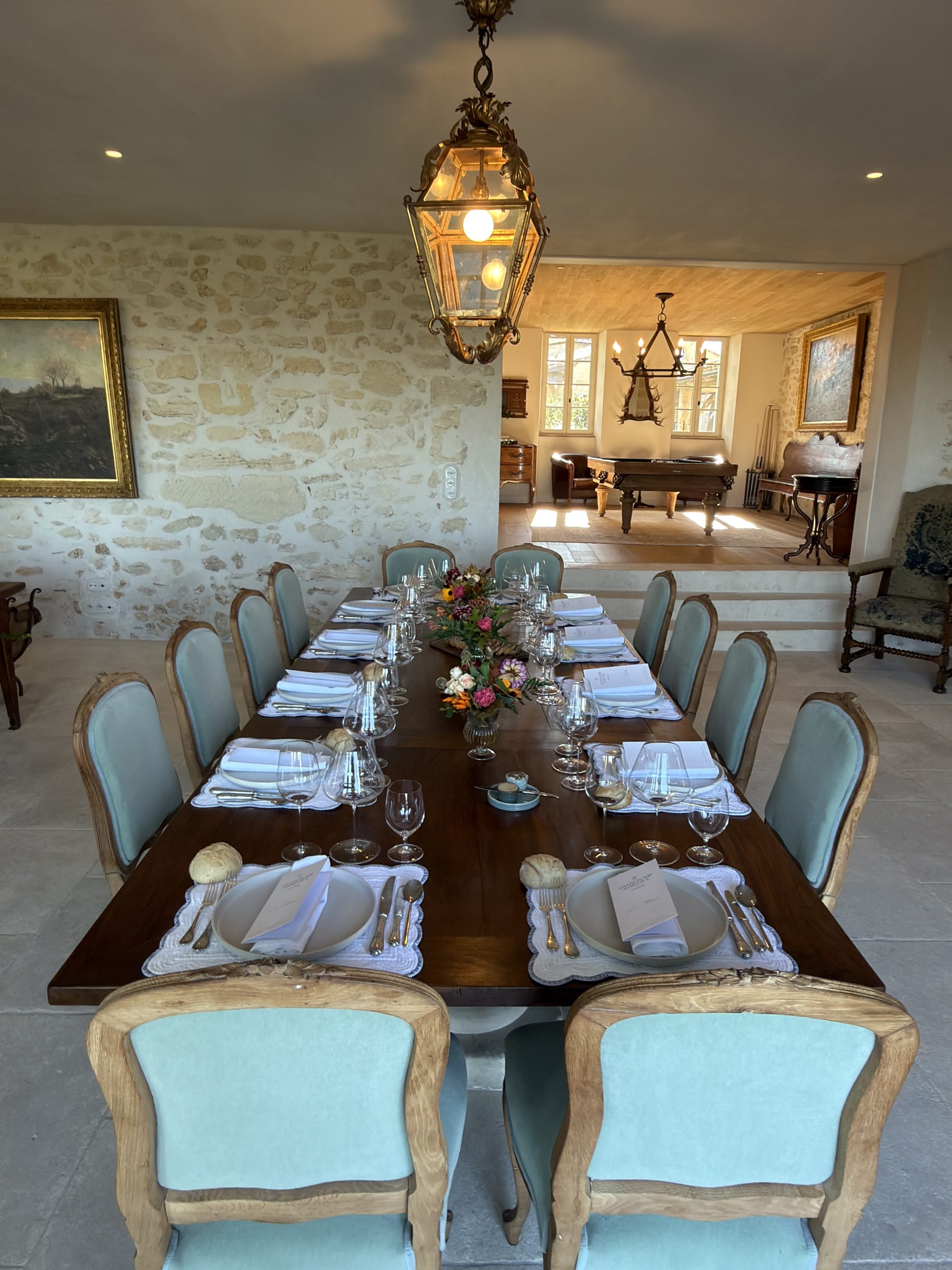 Dîner préparé à domicile par Gastronomie & Prestige